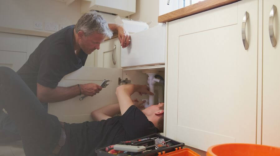 Professional burst pipe repair services in Emmalena, KY